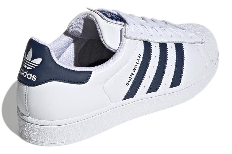 Кроссовки унисекс Adidas Superstar белые, 43 1/3 EU
