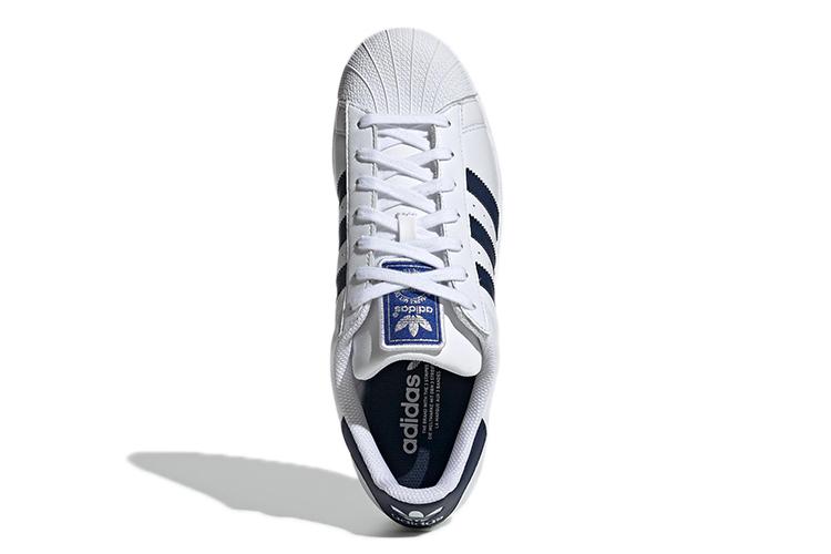 Кроссовки унисекс Adidas Superstar белые, 43 1/3 EU