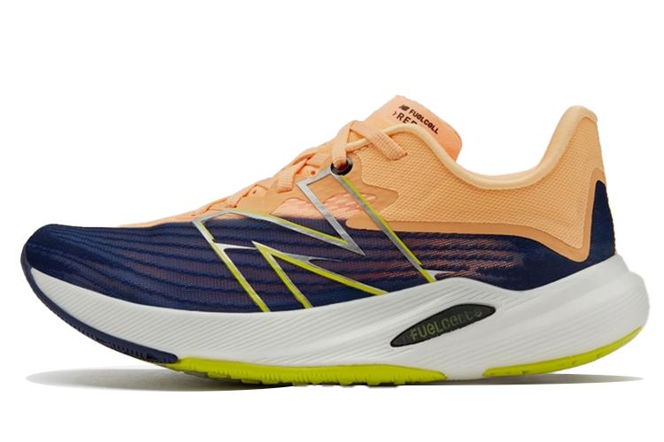 Кроссовки женские New Balance FuelCell Rebel V2, night tide light mango, 35 EU