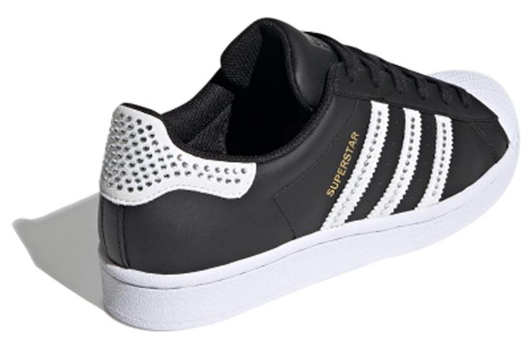 Кеды женские Adidas Superstar Bling черные, 36 EU