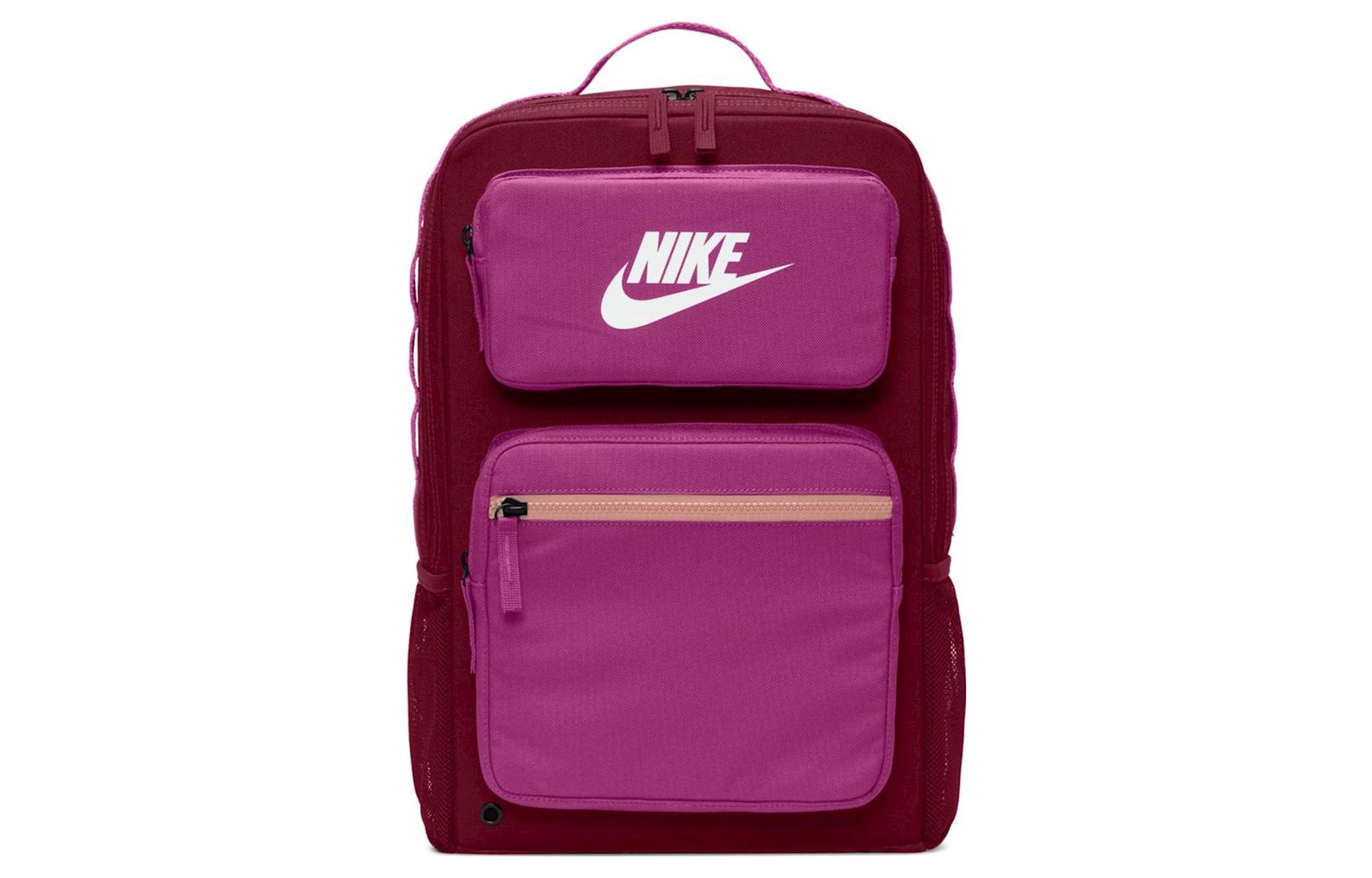 Рюкзак женский Nike Travel Bag красно-розовый