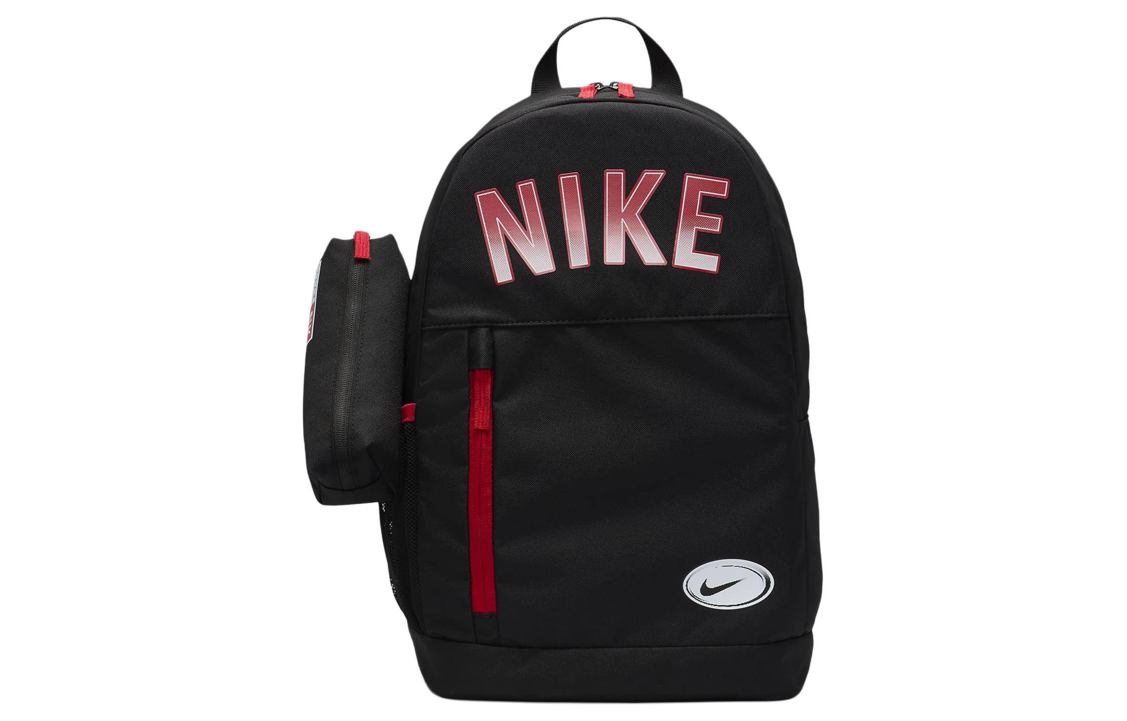 Рюкзак унисекс Nike FN0956-010 черный, coal black & university red