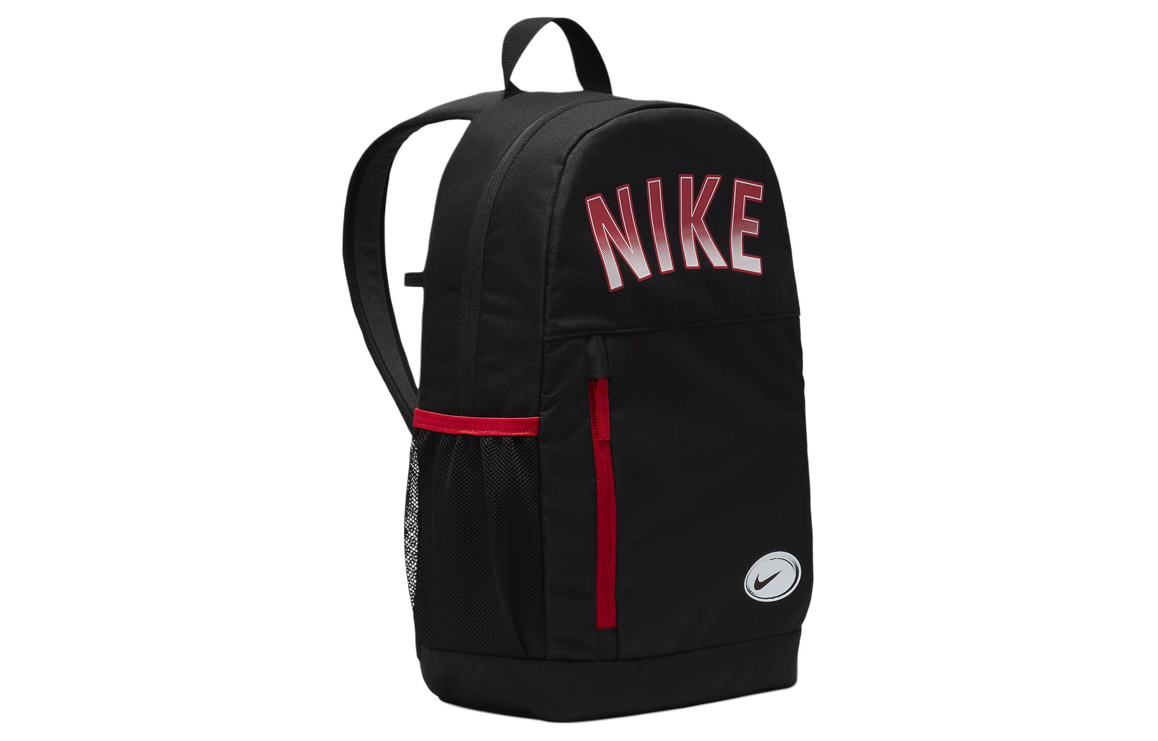 Рюкзак унисекс Nike FN0956-010 черный, coal black & university red