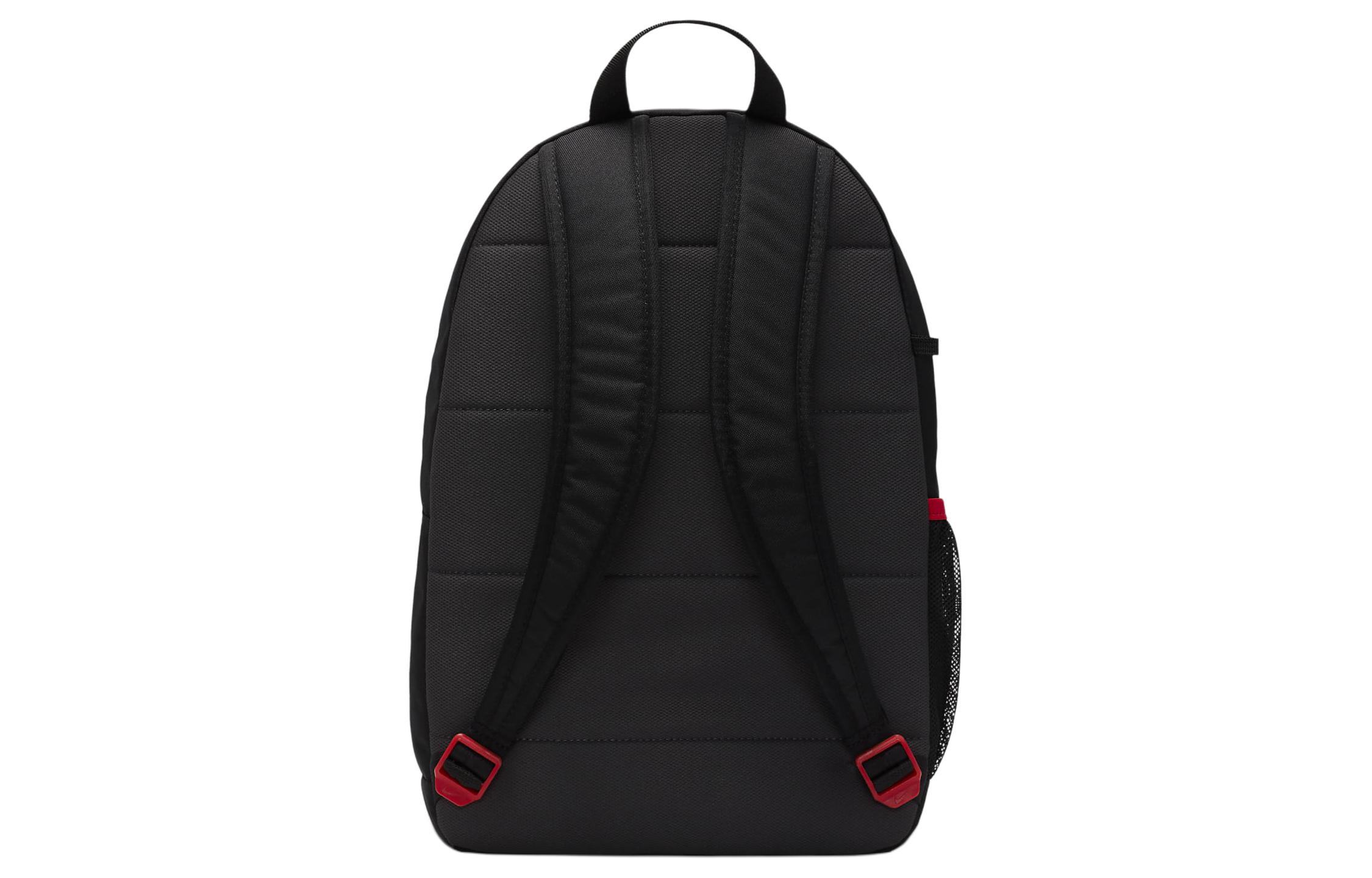 Рюкзак унисекс Nike FN0956-010 черный, coal black & university red