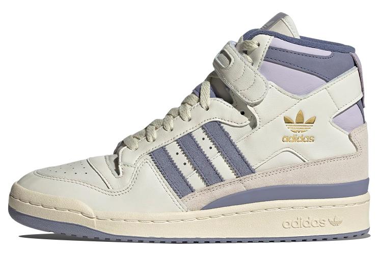 Кроссовки унисекс Adidas Forum 84 High off white silver violet, 42 EU