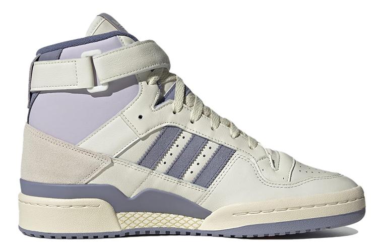 Кроссовки унисекс Adidas Forum 84 High off white silver violet, 42 EU