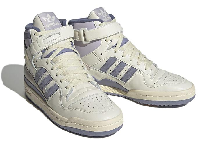 Кроссовки унисекс Adidas Forum 84 High off white silver violet, 42 EU