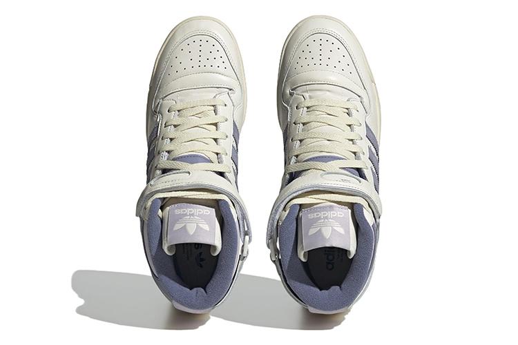 Кроссовки унисекс Adidas Forum 84 High off white silver violet, 42 EU