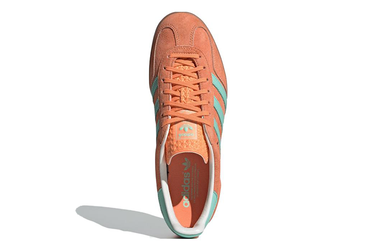 Кеды унисекс Adidas Gazelle Indoor Easy оранжевые, 36 2/3 EU