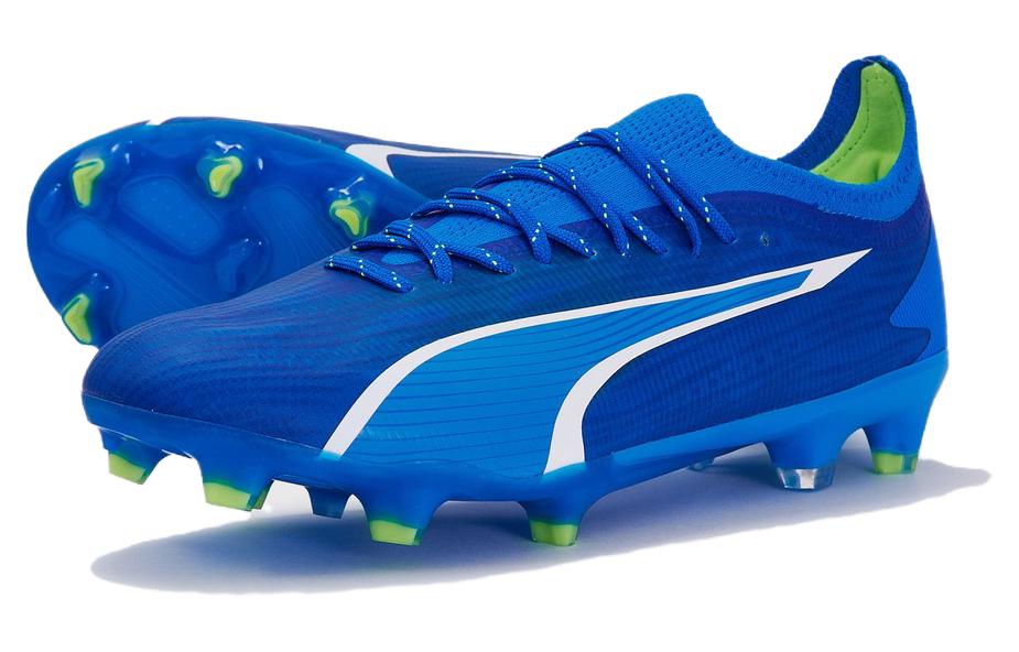 Футбольные бутсы мужские PUMA Ultra Pro Mg Cleats синие, 44 EU
