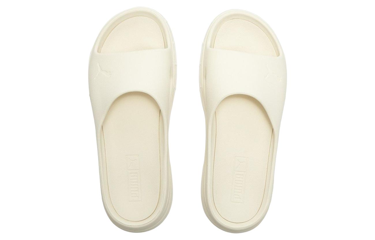 Шлепанцы женские PUMA Mayze Stack Injex бежевые, 39 EU