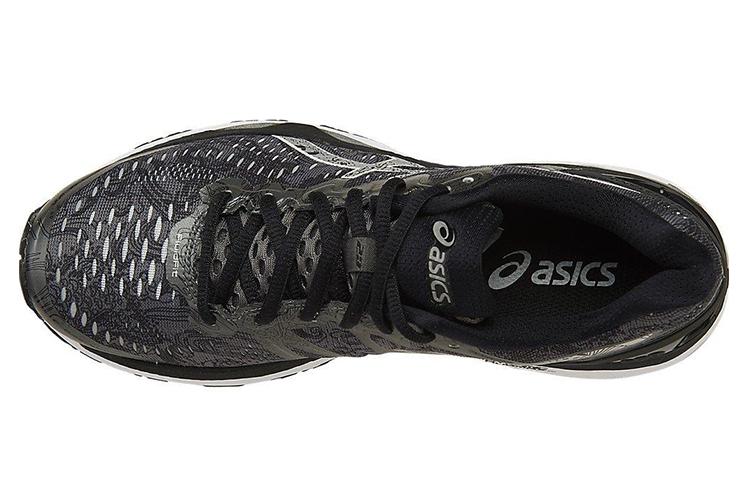 Кроссовки женские ASICS Gel Kayano 23 Lite Show черные серые, 35.5 EU