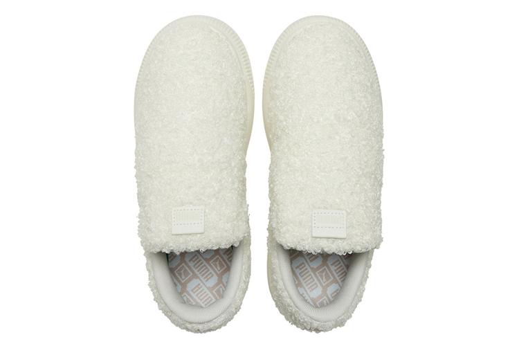 Слипоны женские PUMA Suede Mayu Slip-On Teddy, marshmallow, 36 EU