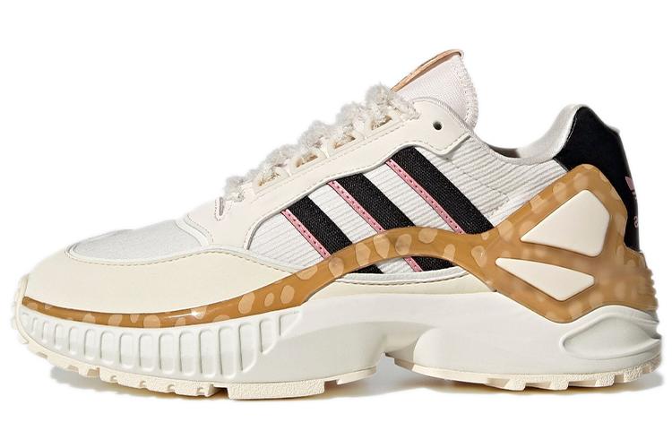 Кроссовки женские Adidas Zx Wavian Bambi белые