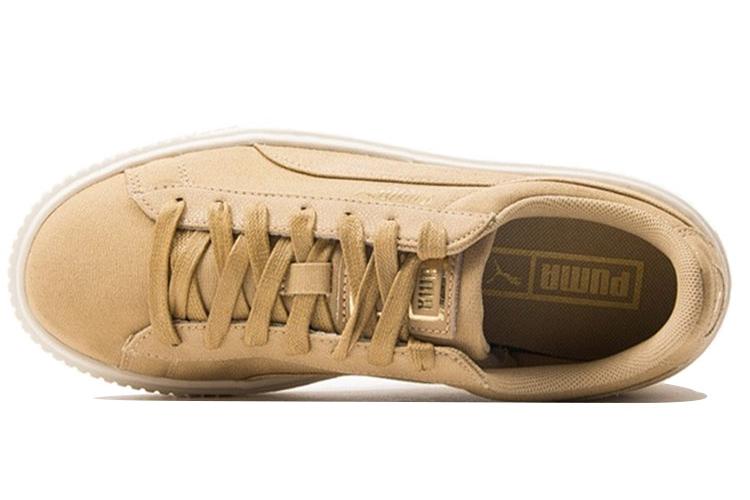 Кеды женские PUMA Basket Platform Cv белые, 41 EU