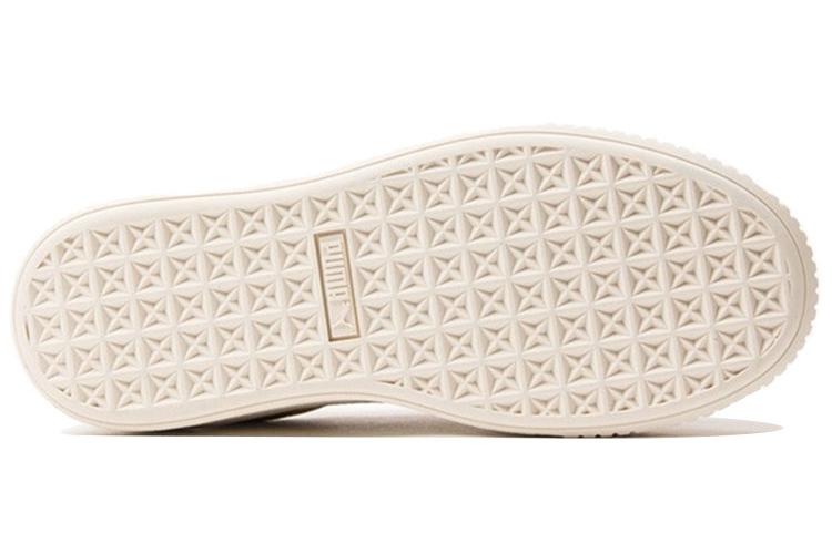 Кеды женские PUMA Basket Platform Cv белые, 41 EU