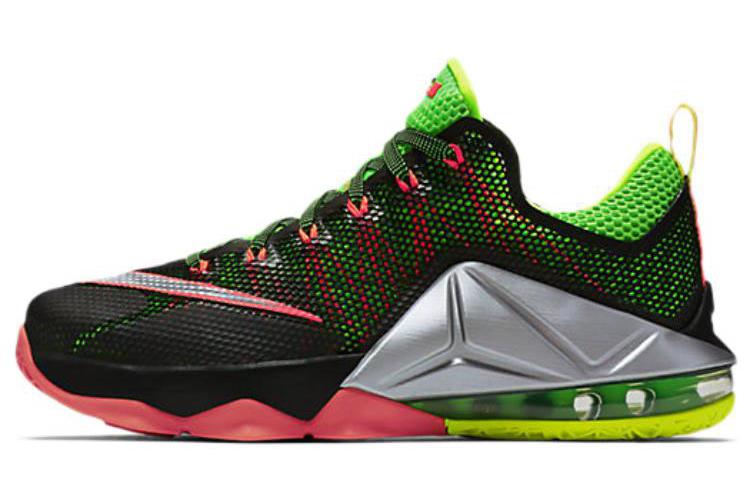 Кроссовки мужские Nike LeBron 12 Low EP черные, 42.5 EU