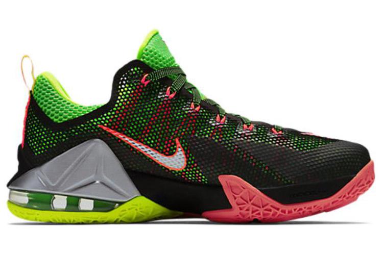 Кроссовки мужские Nike LeBron 12 Low EP черные, 42.5 EU