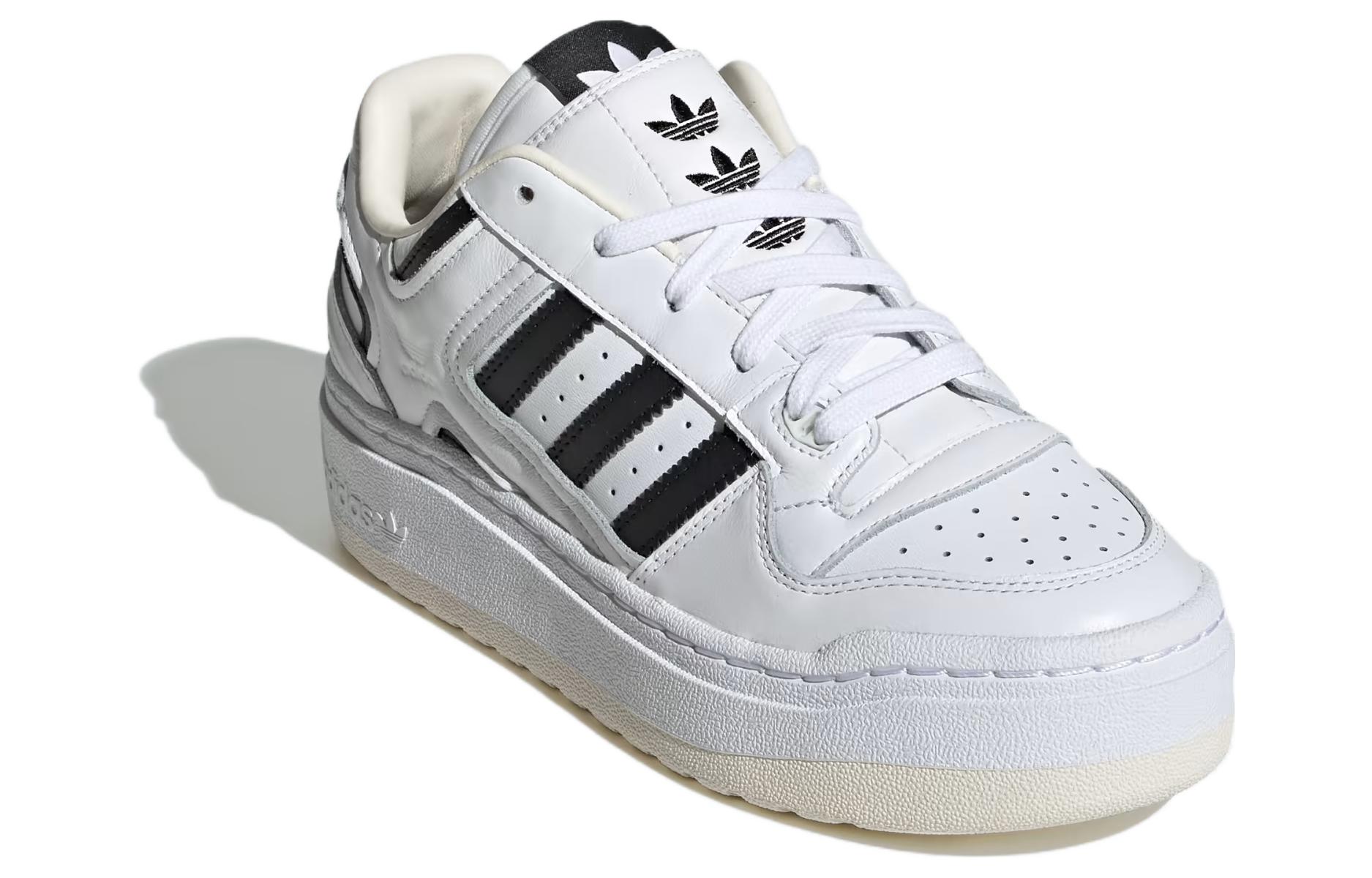 Кеды женские Adidas Originals Forum XLG белые, черные, 38 2/3 EU