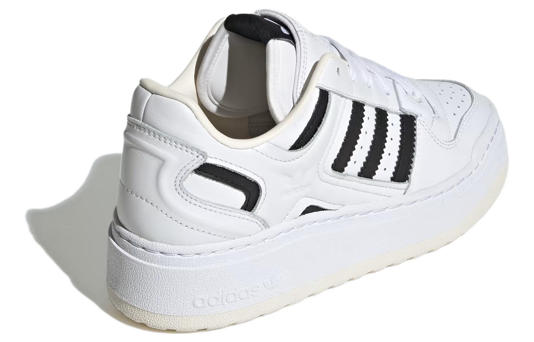 Кеды женские Adidas Originals Forum XLG белые, черные, 38 2/3 EU