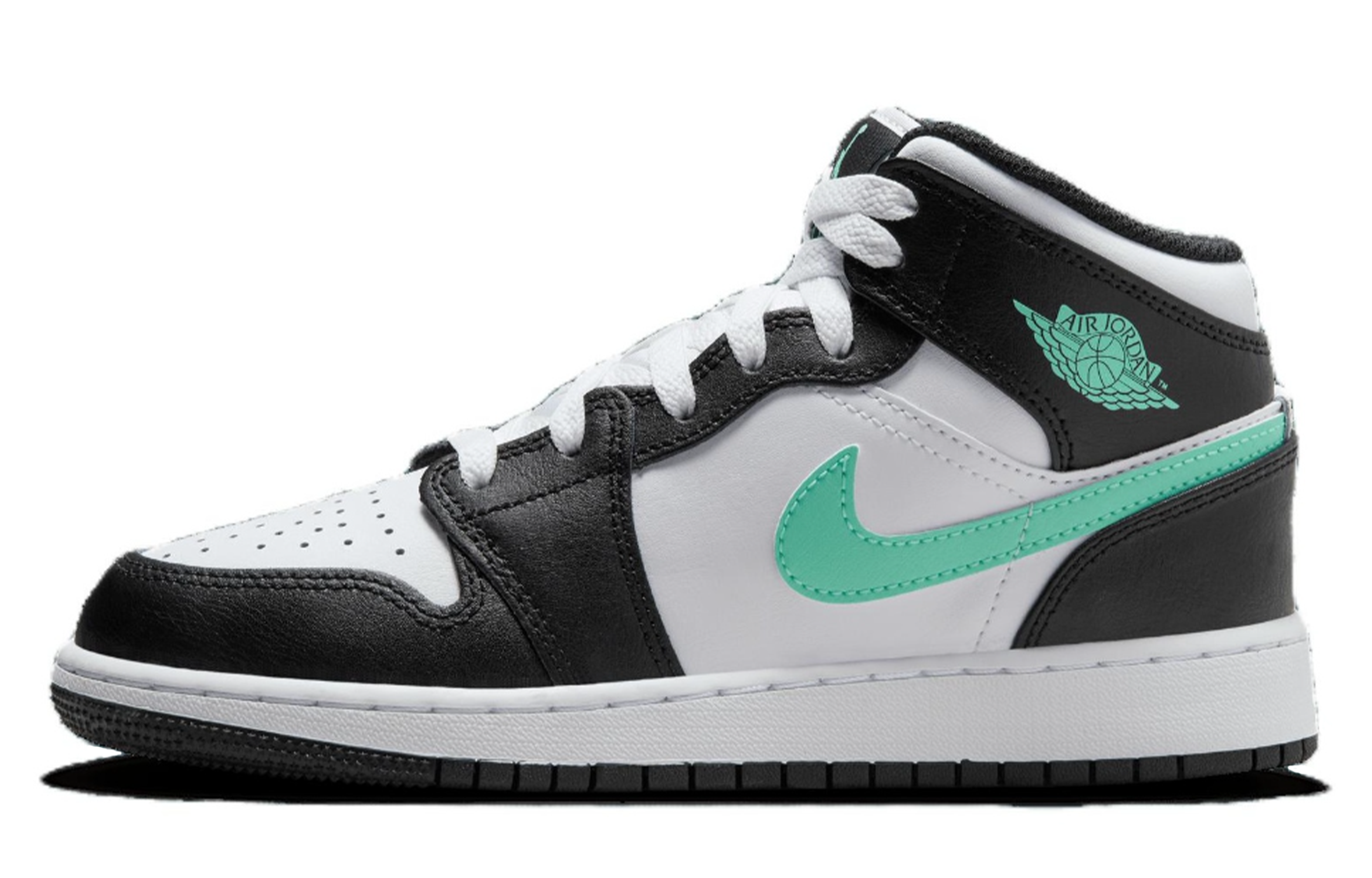 Кеды женские Jordan Air Jordan 1 Mid розовые, желтые, 39 EU