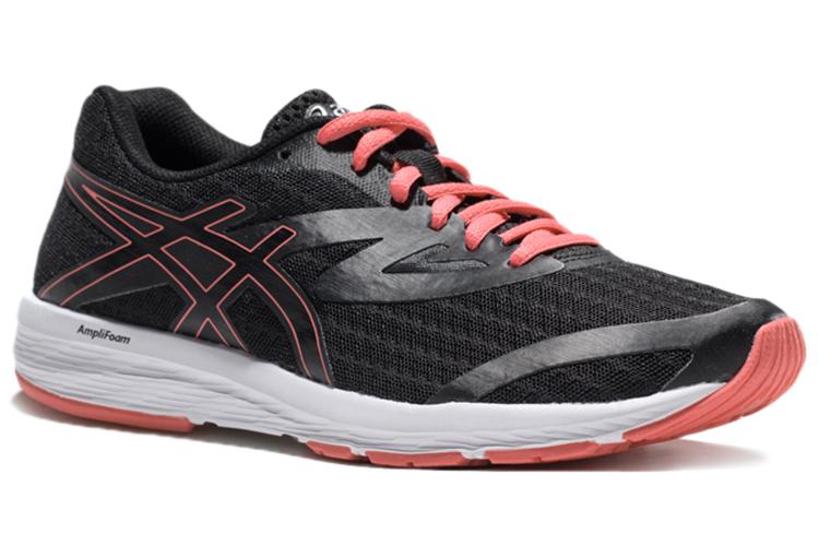 Кроссовки женские ASICS Amplica черные, оранжевые, 37 EU