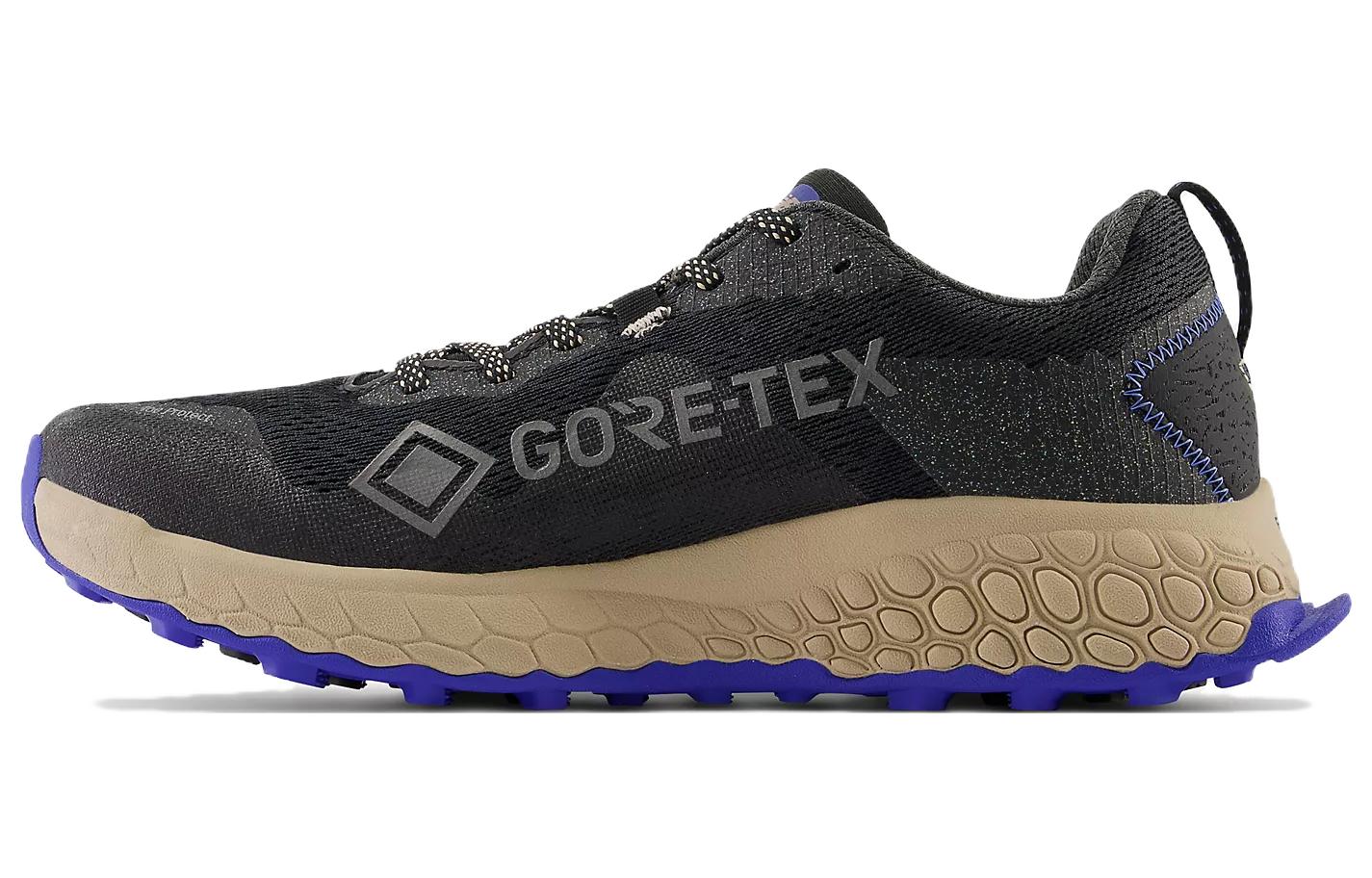 Кроссовки мужские New Balance Fresh Foam Hierro V7 черные, синие, 42 EU