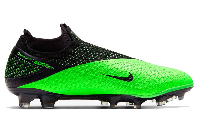 Футбольные бутсы мужские Nike Phantom Vision 2 Elite Dynamic Fit FG черные, 36.5 EU