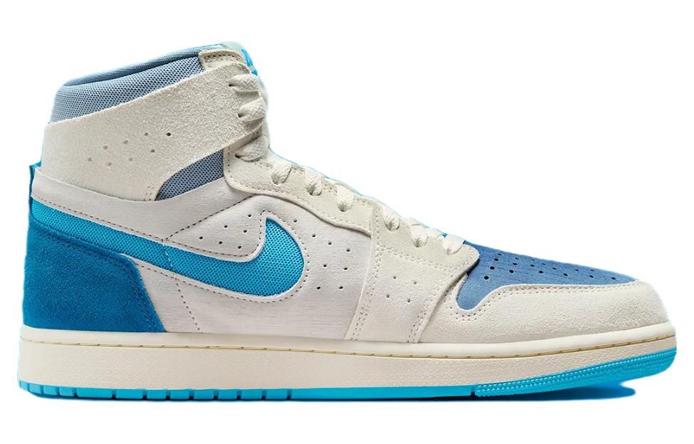 Кроссовки мужские Jordan 1 High Zoom Air CMFT 2 белые, 45 EU