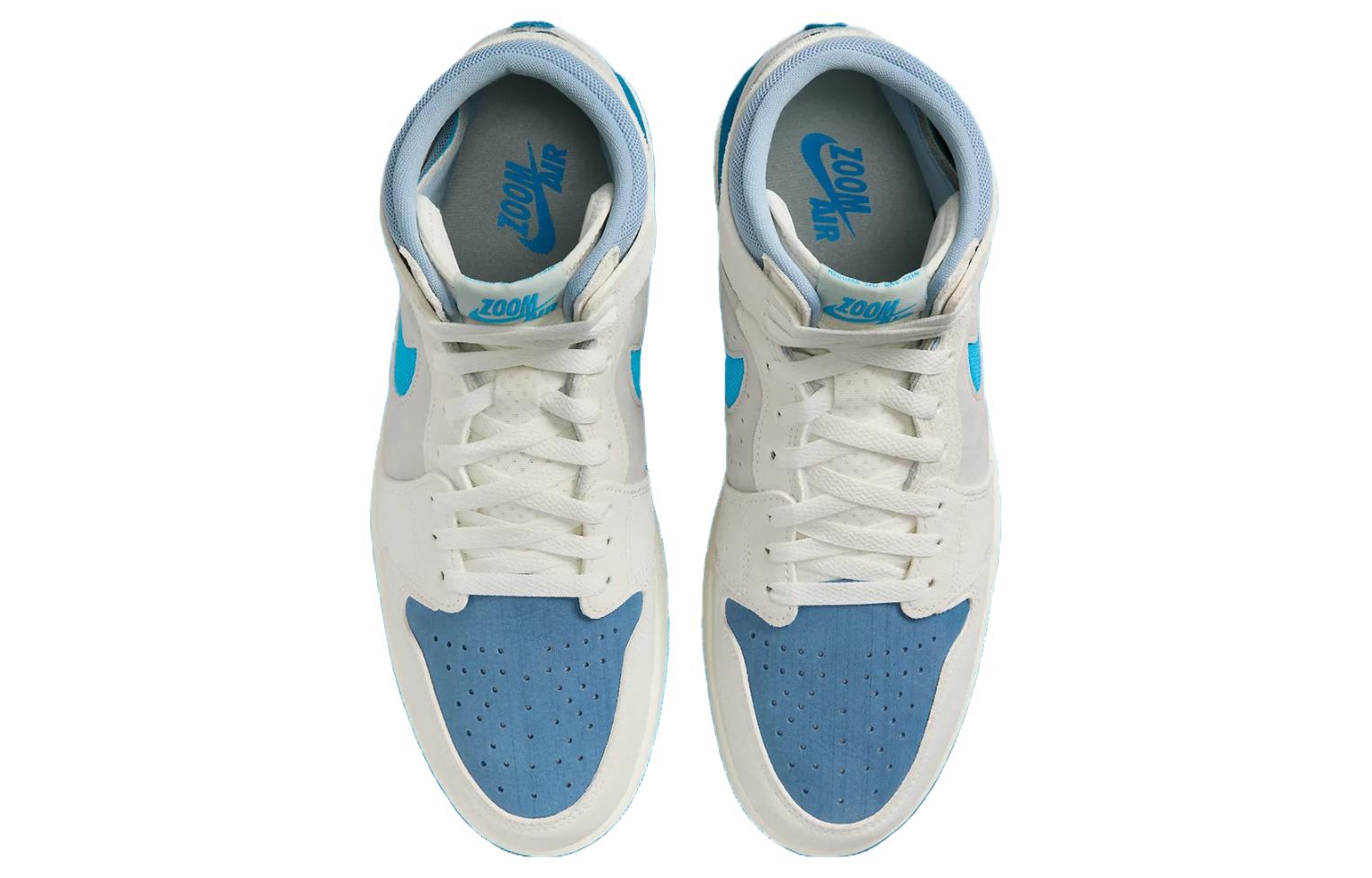 Кроссовки мужские Jordan 1 High Zoom Air CMFT 2 белые, 45 EU