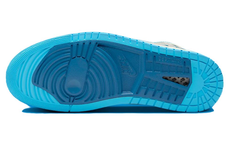 Кроссовки мужские Jordan 1 High Zoom Air CMFT 2 белые, 45 EU