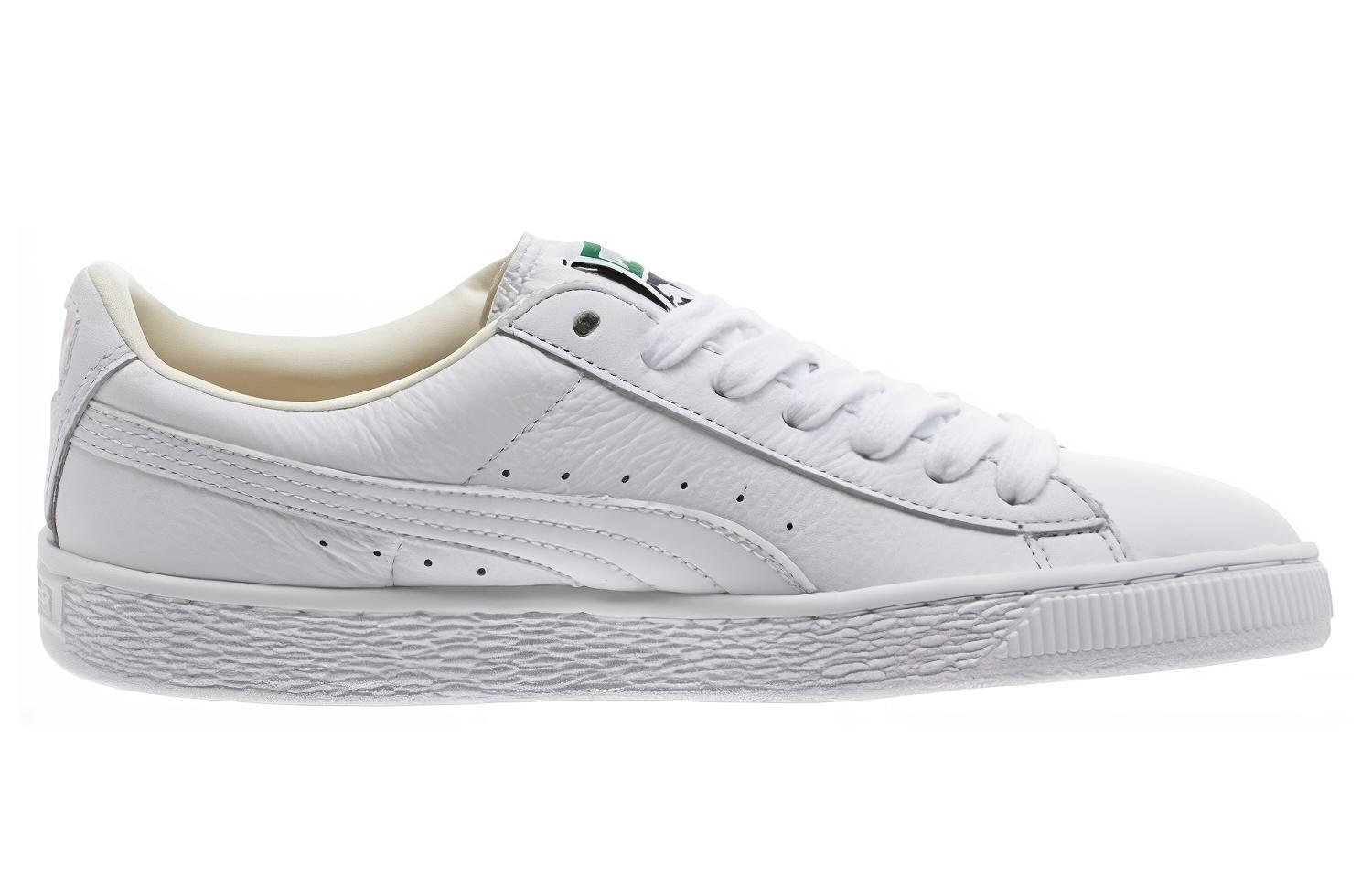 Кеды женские PUMA Basket Classic Lfs белые, 37.5 EU