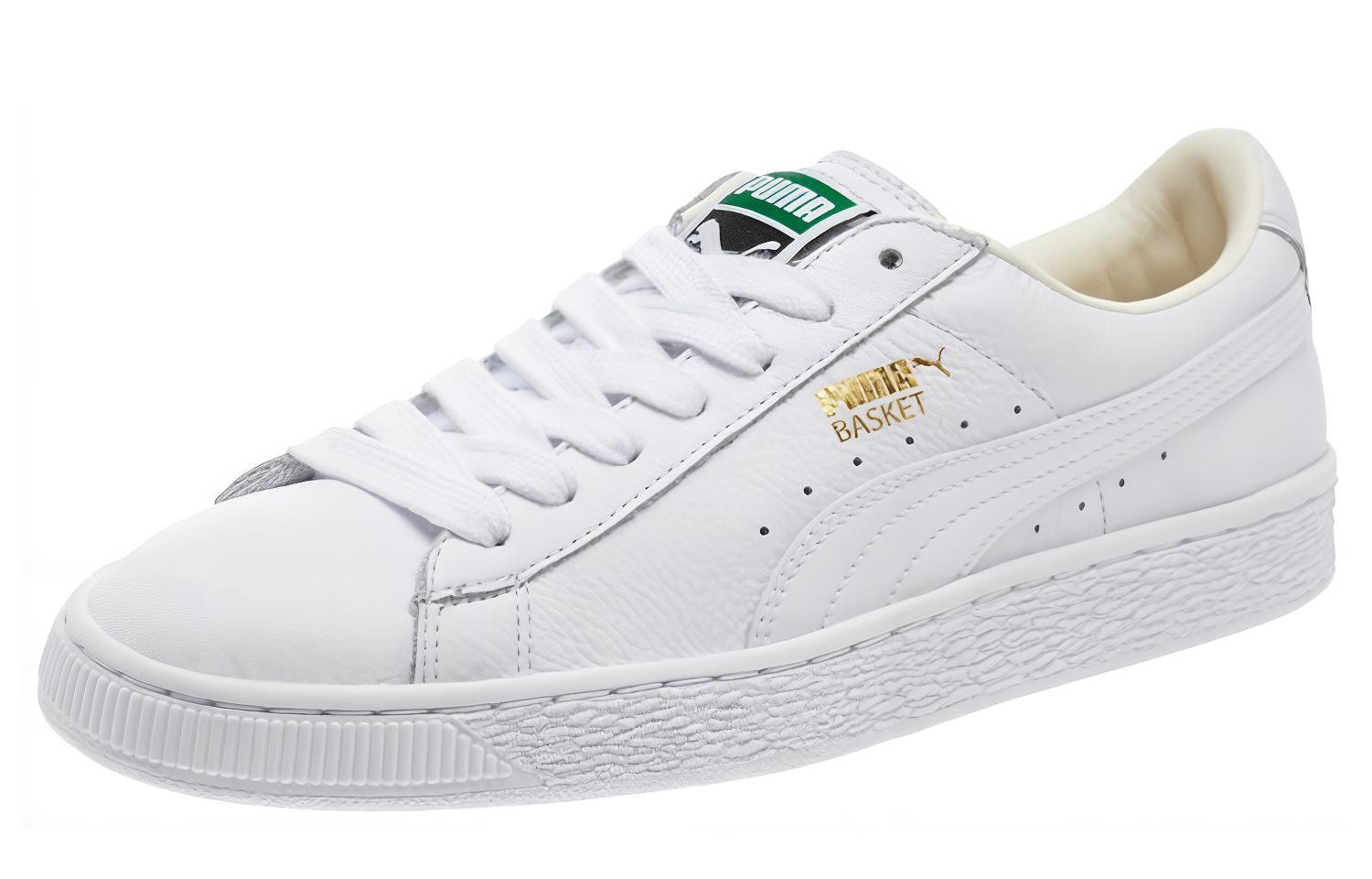 Кеды женские PUMA Basket Classic Lfs белые, 37.5 EU