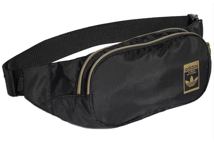 Сумка унисекс Adidas Originals GF3200 черно-золотая