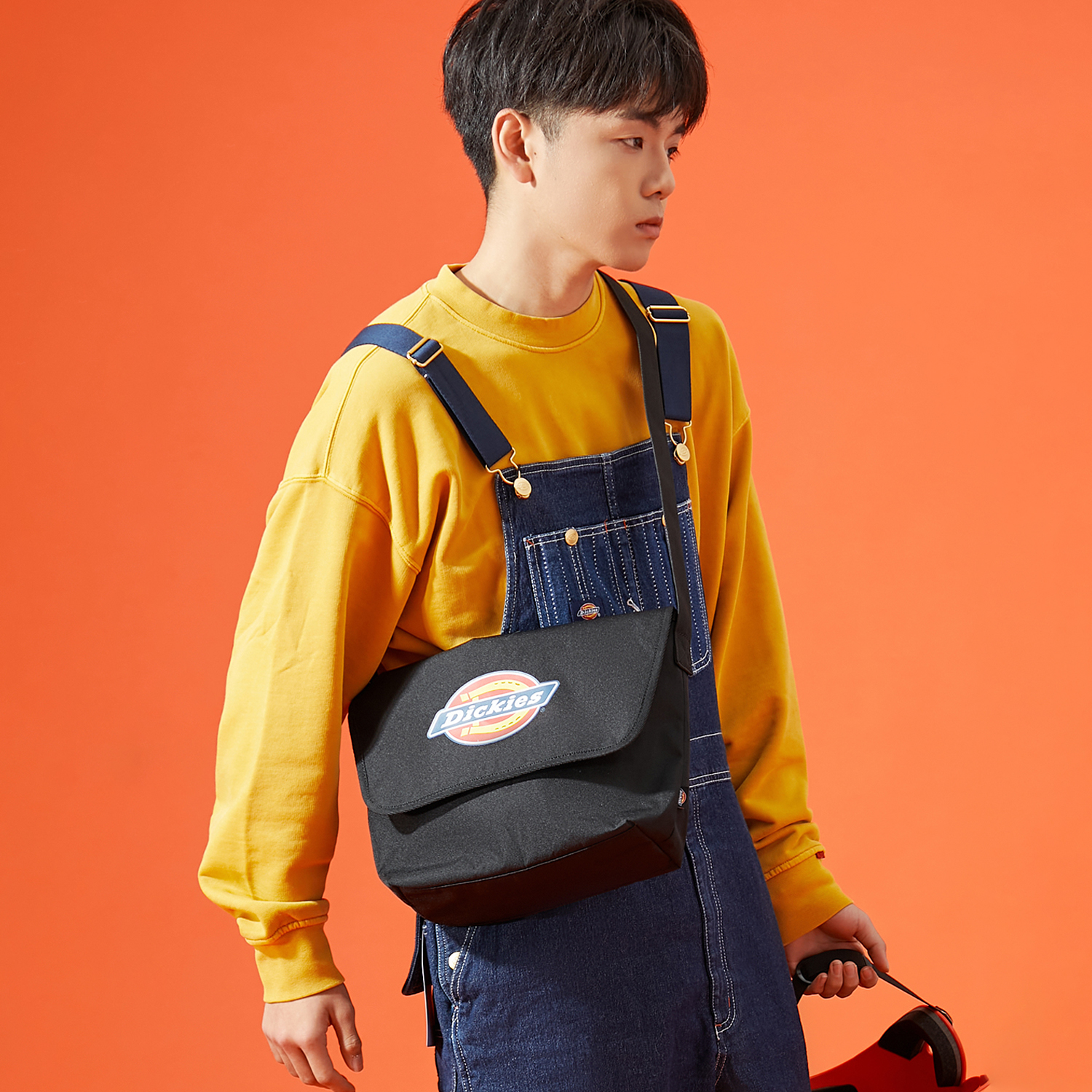 Сумка мужская Dickies DK010603BLK1 черная