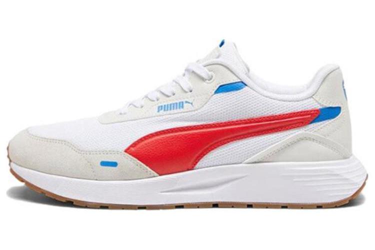 Кроссовки унисекс PUMA Runtamed белые, красные