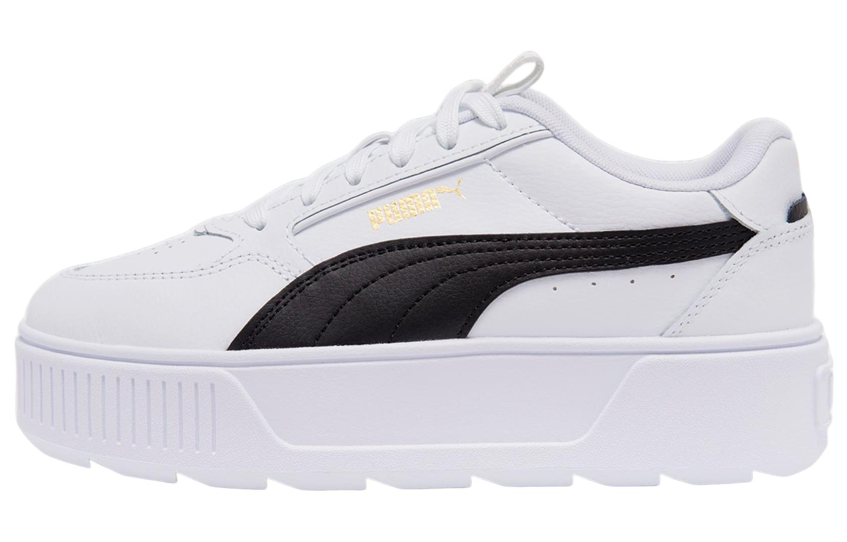 Кеды женские PUMA Karmen Rebelle белые, черные, 36 EU