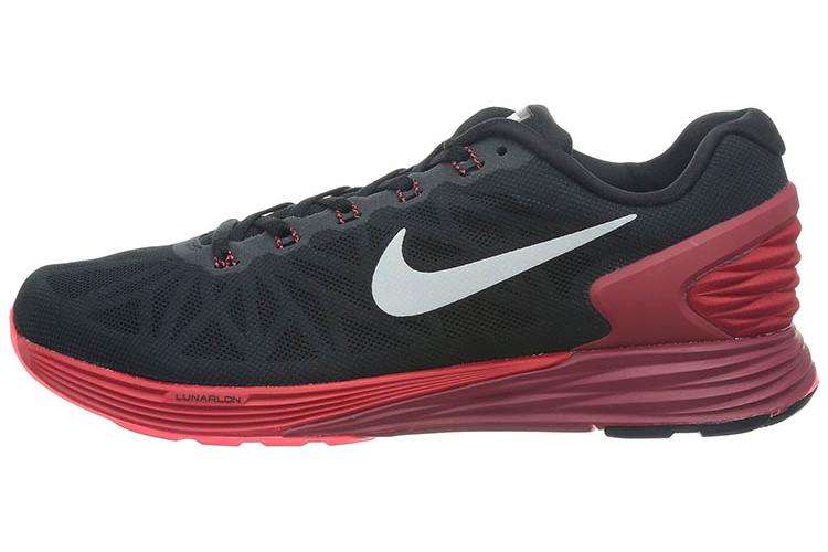 Кроссовки мужские Nike Lunarglide 6 черные, 42 EU