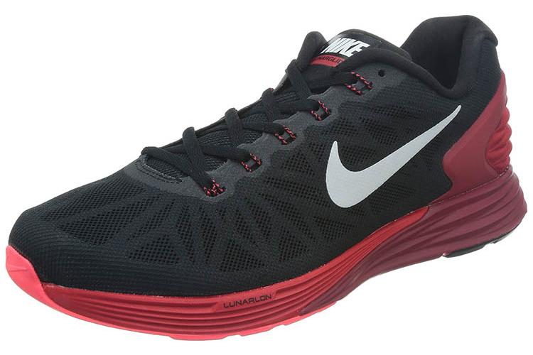 Кроссовки мужские Nike Lunarglide 6 черные, 42 EU