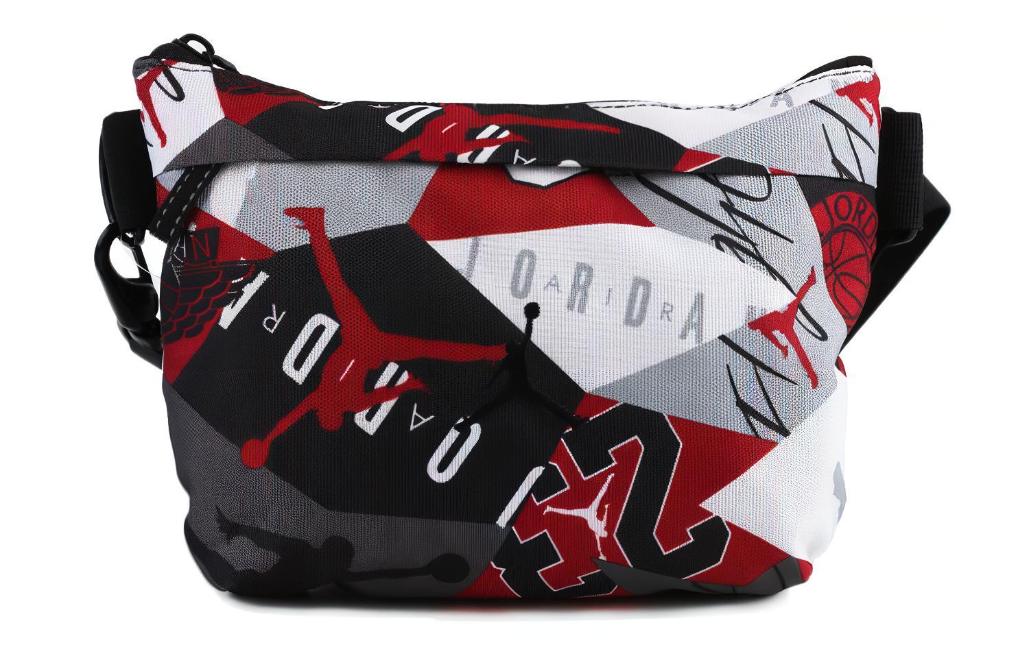Сумка унисекс Jordan 9A0351-R78 черная/красная