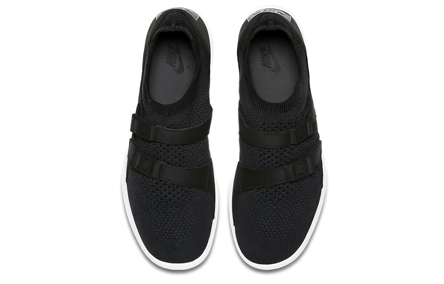 Кроссовки мужские Nike Sock Racer черно-белые, 43 EU