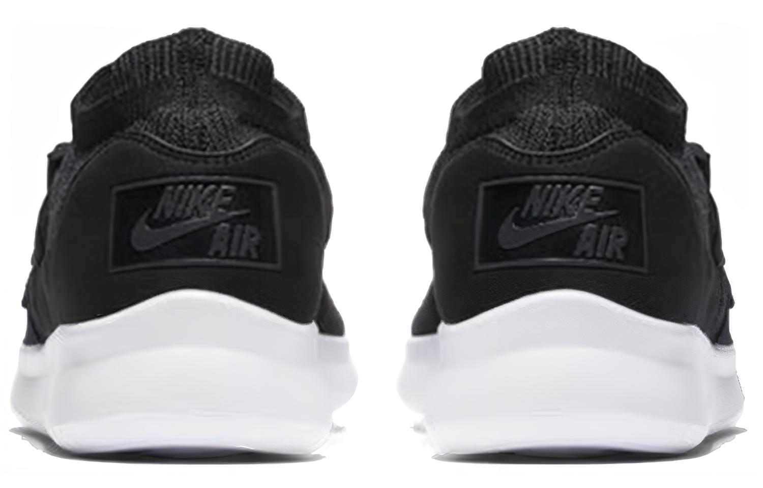 Кроссовки мужские Nike Sock Racer черно-белые, 43 EU