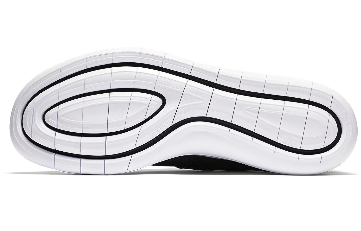 Кроссовки мужские Nike Sock Racer черно-белые, 43 EU