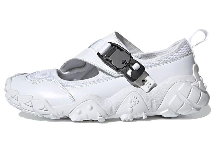 Сандалии унисекс Adidas Hyke X Adidas Originals FYW XTA белые, черные, 41 1/3 EU