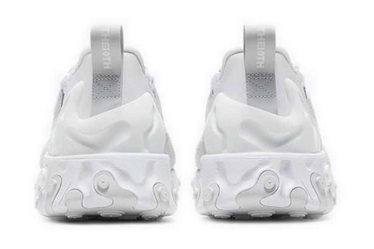 Кроссовки унисекс Nike React Sertu, triple white, 40 EU