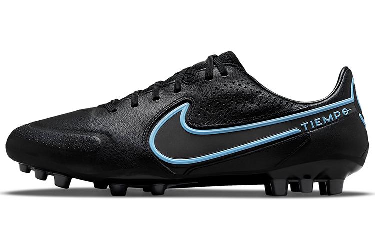 Футбольные бутсы мужские Nike Tiempo Legend 9 Pro AG черные синие