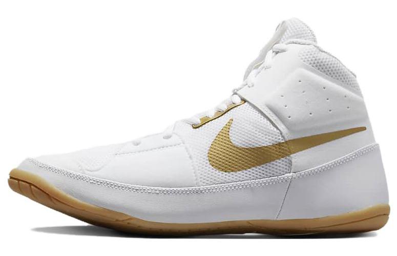 Спортивные кроссовки унисекс Nike Fury белые, золотые, 41 EU