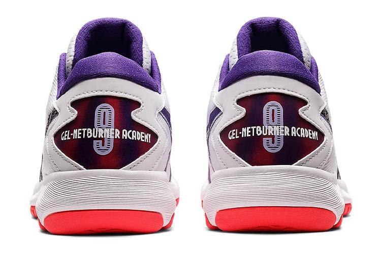 Кроссовки женские ASICS Gel Netburner Academy 9 белые, 39.5 EU