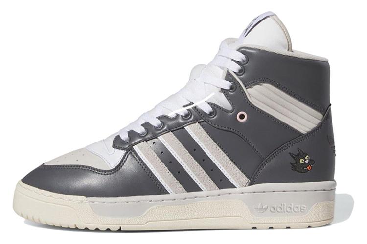 Кеды мужские Adidas The Simpsons X Rivalry High 'Scratchy', белые