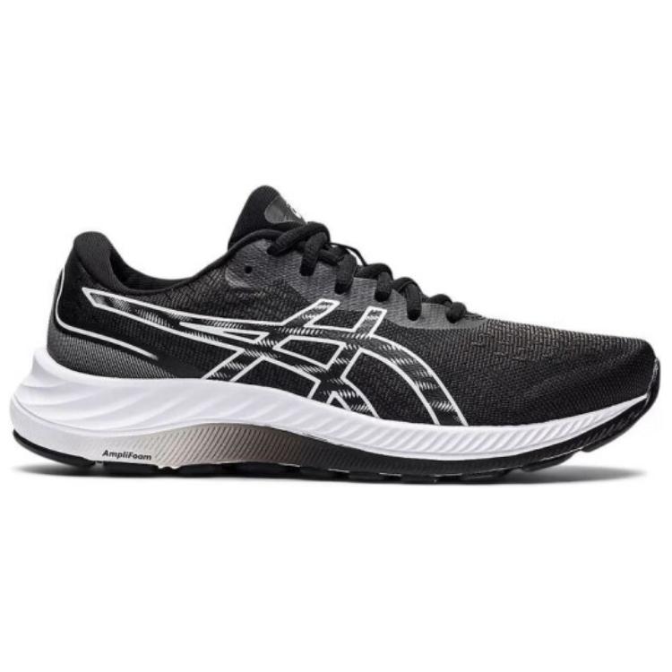 Кроссовки женские ASICS Gel Excite 9 черно-белые, 37.5 EU